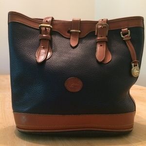 Dooney and Burke All Weather Leather 2 Bucket Bag